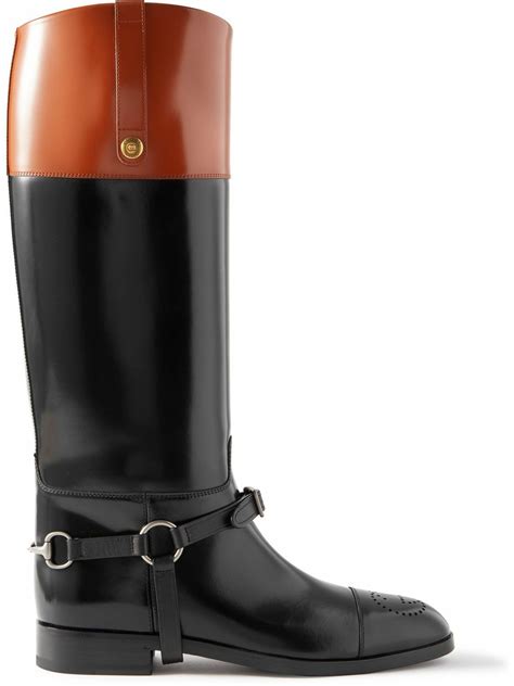 gucci equestrian boots.